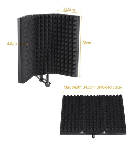 Imagen 3 de 10 de Filtro Antipop Elefir Para Home Studio - 3 Paredes El Mejor