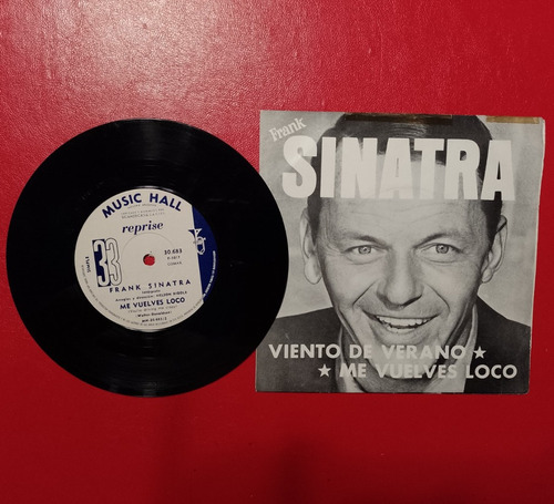 Vinilo Frank Sinatra Viento De Verano-me Vuelves Loco 33 Rpm