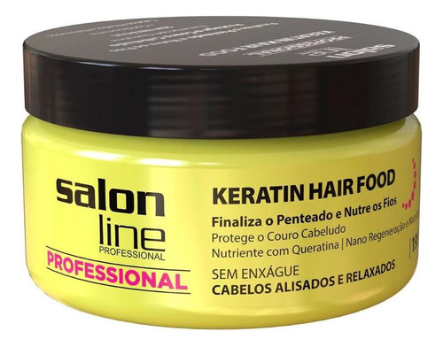 Salon Line Keratin Hair Food Pomada 195g