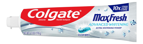 Pasta De Dientes Colgate Max Fresh Advanced Whitening 180ml