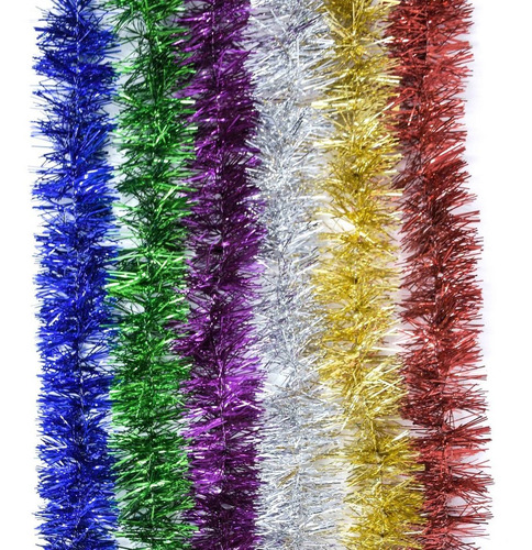 Guirnalda Navidad Colores Surtidos 8.5 Cm X 2 M #109