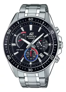 Casio Edifice Efr-552d-1a3 Acero Agente Oficial Caba