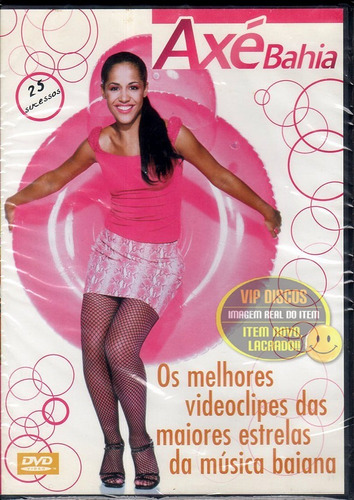 Dvd Axé Bahia 25 Videoclipes - Original Novo Lacrado Raro!!