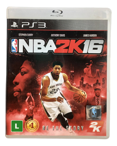 Nba 2k16 - Mídia Física Ps3 Ótimo Estado C/manual (Usado)