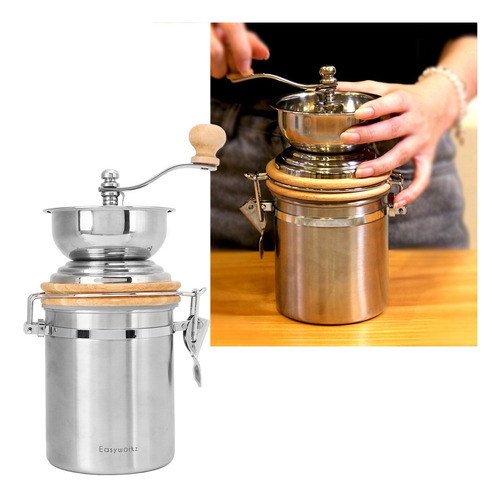 Máquina De Moler Café Manual, Molino Manual De Granos De Ace