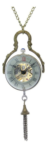 Reloj De Bolsillo De Bronce Vintage De Lat N Antiguo Para Ho
