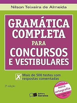 Livro Gramática Completa Para Concursos E Vestibulares - Nilson Tewixeira De Almeida [2009]
