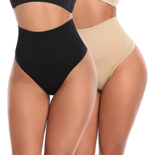 Colaless Calzón Colale Moldeador Tiro Alto Faja Pack 2
