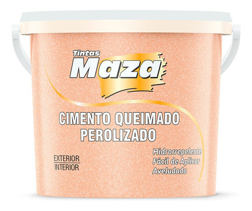 Efeito Cimento Queimado Perolizado Aveludado Maza 3kg