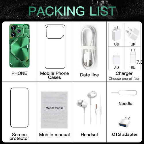 Teléfono Inteligente Android Povo 6 Pro ,dual Sim, 3gb+32gb,
