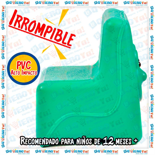 Imagen 2 de 9 de Silla Infantil Sillon Osito X 2u Plastico Irrompib Rodacross