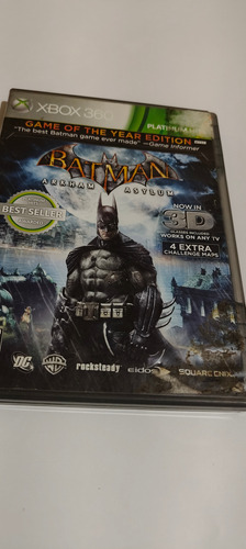 Batman Arkham Asylum  Xbox 360 