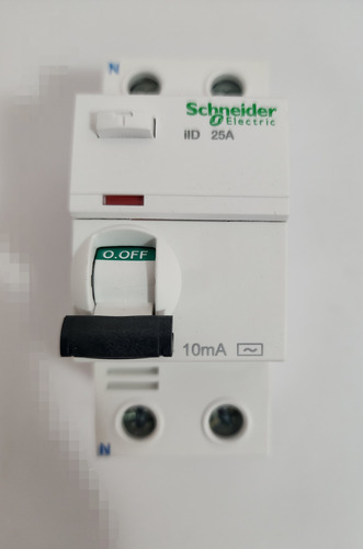 Interruptor Diferencial 2p 25a 10ma Ac Schneider A9r10225