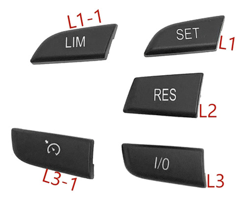 Funda De Botón Para Volante De Coche 61319262706 Para Serie