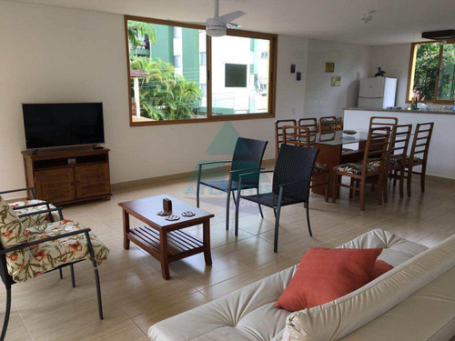 Apartamento Com 3 Dorms, Praia Do Lázaro, Ubatuba - R$ 550 Mil, Cod: 1096 - V1096