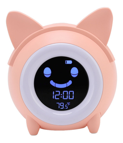 Reloj Electrónico Digital Con Diseño De Gato De Dibujos Anim