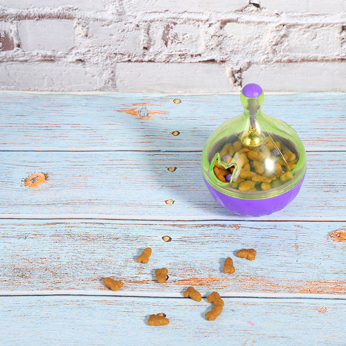 Comedero Automático Para Mascotas Fun Bowl Roly, Bola De Pol