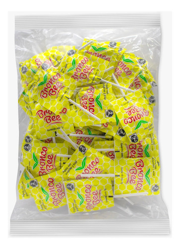 Paleta Con Propóleo Y Miel Bolsa Con 50 Piezas Broncobee