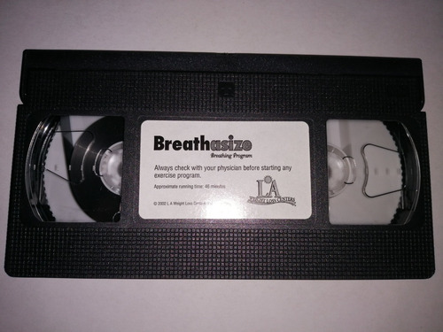 Breathasize - Breathing Program Vhs En Ingles 2001 Mdisk (Usado)