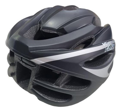 Casco Bicicleta Ciclismo Viper Fast Adulto Mountain Bike Color Negro/gris Viper Talle M