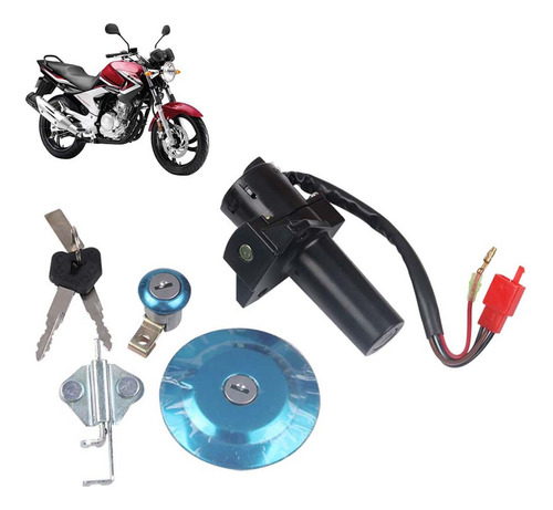 Kit De Cerraduras Para Yamaha Fazer250 Ybr250