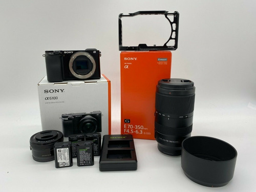 Imagen 1 de 2 de Sony Alpha A6100 24.2mp Mirrorless Camera