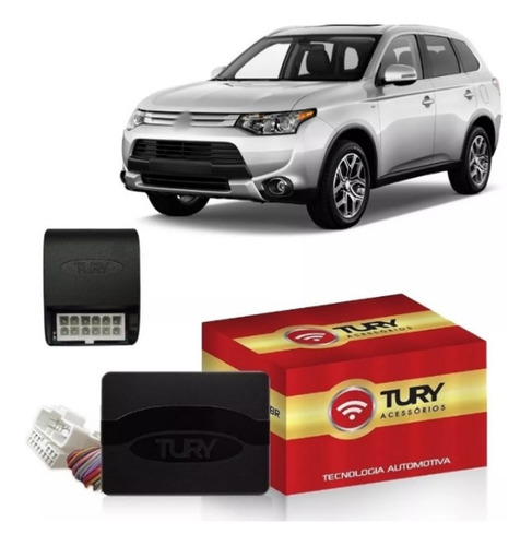 Módulo Plug And Play Tury Subida De Vidro Outlander + Teto