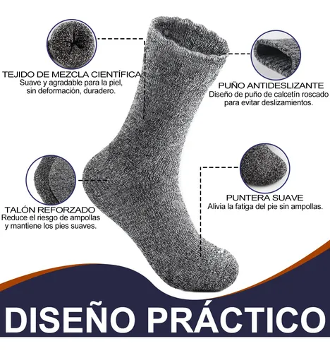 Calcetines Termicos Mujer, 5 Pares Calcetines De Lana,