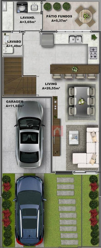 Imagem 8 de 8 de Sobrado À Venda, 120 M² Por R$ 559.900,00 - Nossa Senhora Da Saúde - Caxias Do Sul/rs - So0043