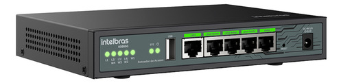 Roteador Intelbras 5 Porta Rj45 R3005g Acesso 4wan 1lan 1usb