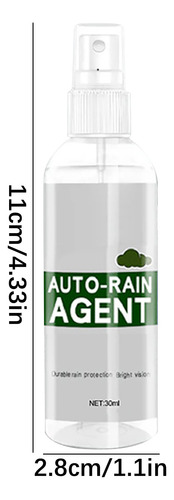 Spray Antilluvia Para Cristales De Coche Para Parabrisas, 30