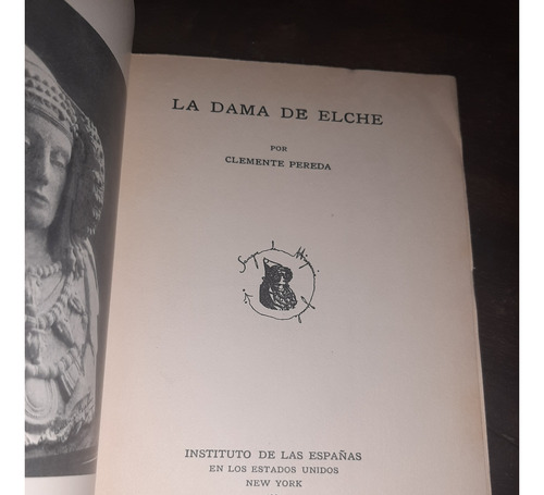 Clemente Pereda La Dama De Elche 1931 Instituto De Españas