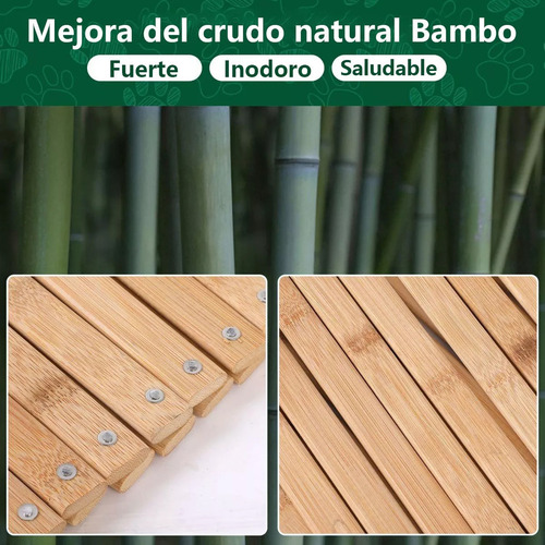 Cerca Retrátil Para Cães Cerca De Madeira Expansível 4
