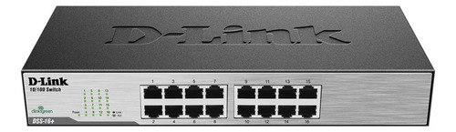 Swicth 16 Puertos 10/100/1000mbps 1u Rack Mount D-link