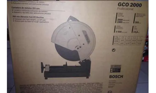 Tronzadora Bosch Gco 2000