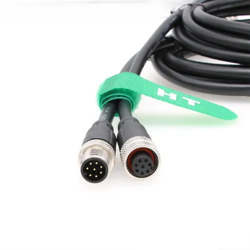 Hangton M12 A Codificado 8 Pin Hembra A 8 Pin Macho Cable Pa