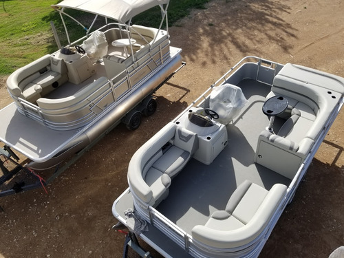 Pontoon Catamaran Lancha Sunchaser Made In Usa Geneva 20crs