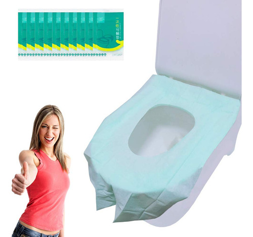 Fundas De Asiento De Inodoro Ditind 30 Unidades Desechables Paquete De 30 Nombre Del Diseño