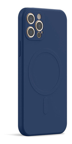 Carcasa Para iPhone 13 Pro Silicona Magsafe Antigolpes Cover