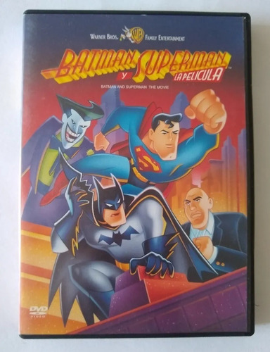 Batman Y Superman La Pelicula Dvd Regiones 1 Y 4