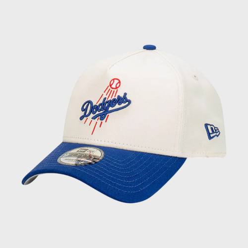 Gorra New Era Dodgers Team Script Wordmark 9forty 60588280 Blanco/azul Osfm