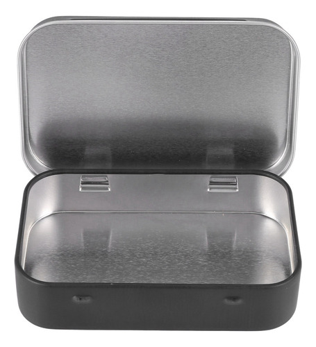 Caja De Hojalata Negra De 95 X 60 X 21 Mm, 3 Unidades, Caja.