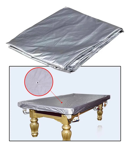 Funda Impermeable Para Mesa De Billar, Funda 260cm X 140cm
