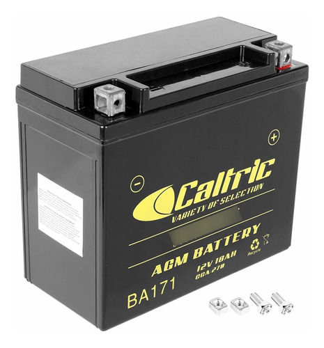 Bateria Caltric Para Agm Harley Davidson Fld Dyna 103