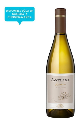 Vino Blanco Argentino Santa Ana Reserva - mL a $107
