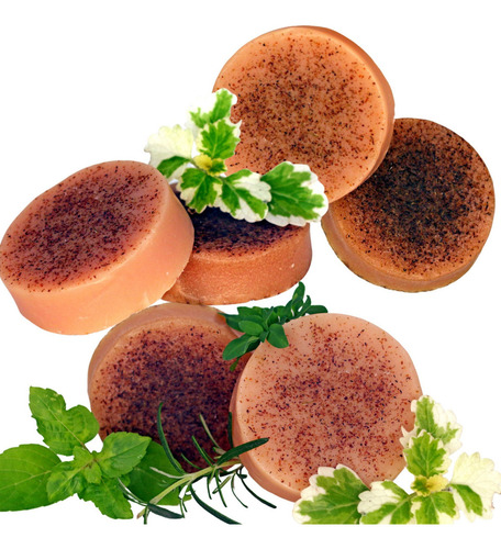 6 Sabonete De 7 Ervas Base Natural Vegano Limpeza Espiritual