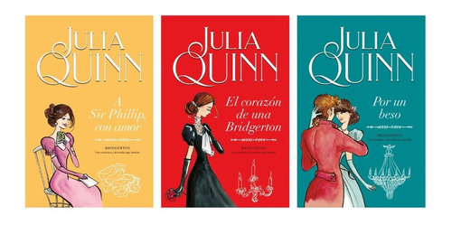 Bridgerton 5 Al 7 - Julia Quinn - Titania - Pack 3 Libros