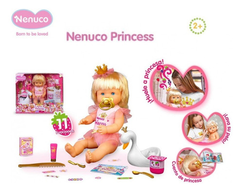 Muñeca Nenuco Princesa 35cm      