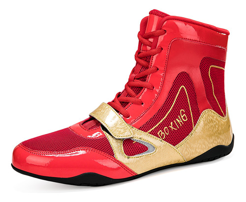 Zapatos De Boxeo Profesionales Y Zapatos De Lucha Libre