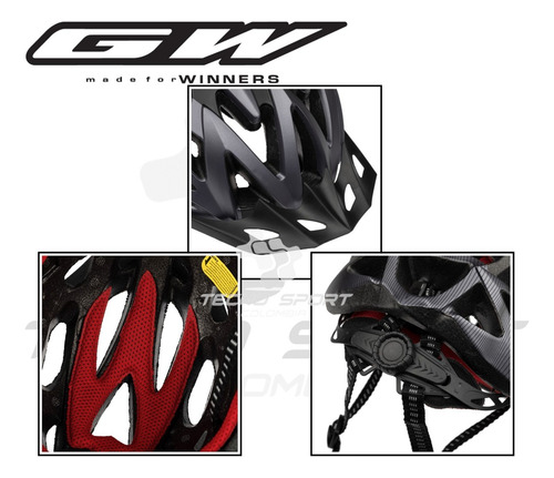 Casco Ciclismo Bicicleta Montaña Patinaje Betwins Ajustable